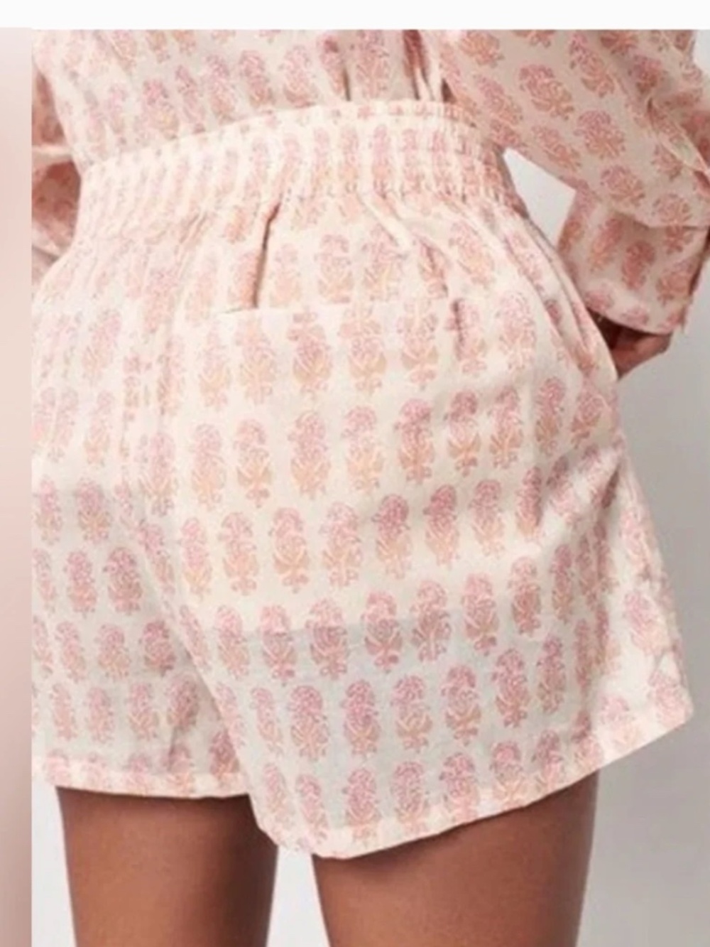 Faherty Xs Malibu shorts floral pink taj - Picture 2 of 7